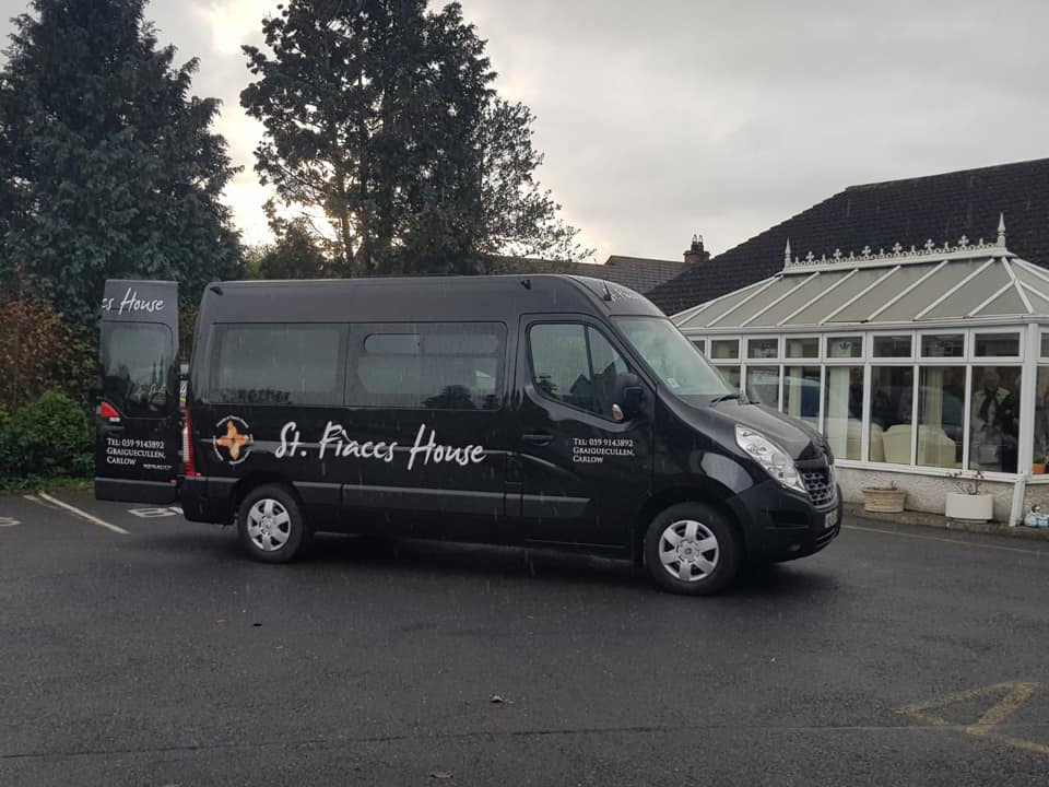 A  picture of the new van