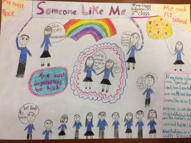 Borris National School in County Carlow's Someone Like Me entry
