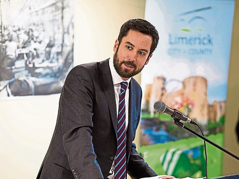 Minister Eoghan Murphy has spoken of plans to double the size of Limerick