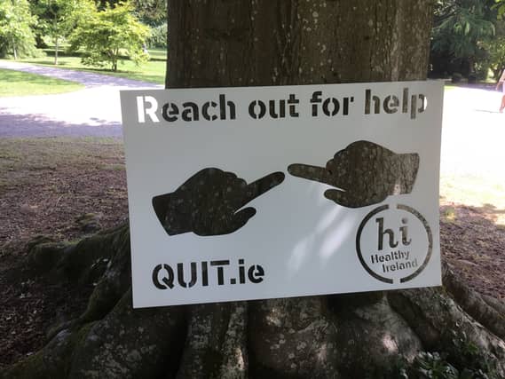 A Tobacco Free Positive Message Campaign across the region on September 27