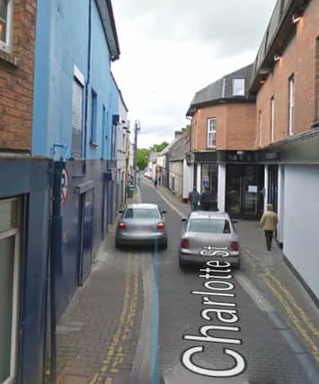 One of the derelict sites is a property on Charlotte Street