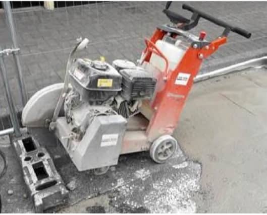 A picture of the roadsaw stolen in Carlow