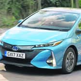 The new Toyota Prius PHEV Luxury, which is priced at €40,395