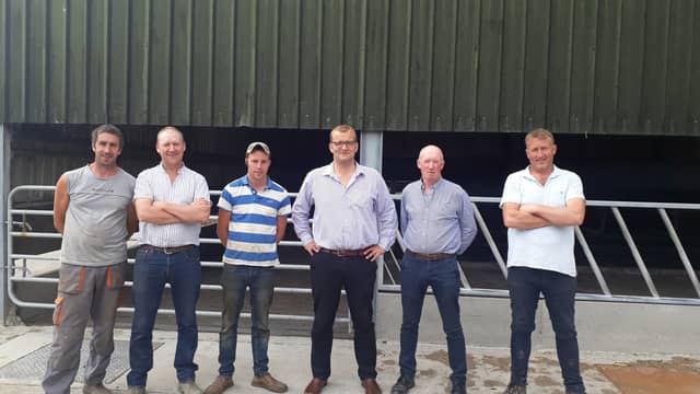 Minister John Paul Phelan meets with farmers to discuss fodder reserves