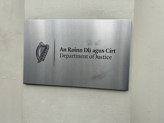 The Department of Justice in Dublin