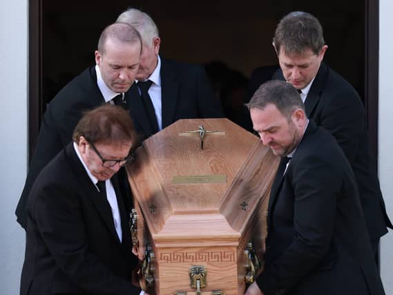 Eoin Doyle funeral