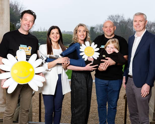 Pictured is rugby legend Rory Best who today launched his third Rory's Miles to Mayo fundraising challenge in aid of Cancer Fund for Children