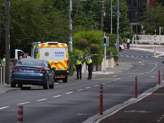 Dun Laoghaire crime scene