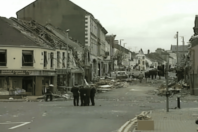 The dissident republican car bombing in Omagh killed 29 people (PA)