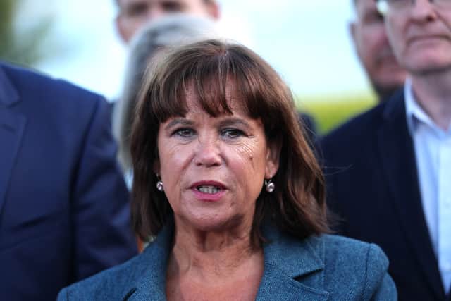 Sinn Féin leader Mary Lou McDonald said the Government should be constructive in talks with unions (Clodagh Kilcoyne/PA)