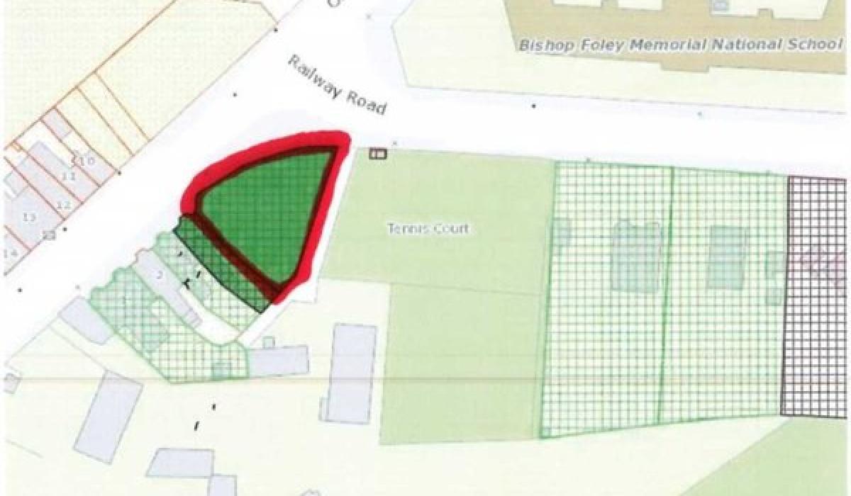 Development land which had planning for three office blocks on sale