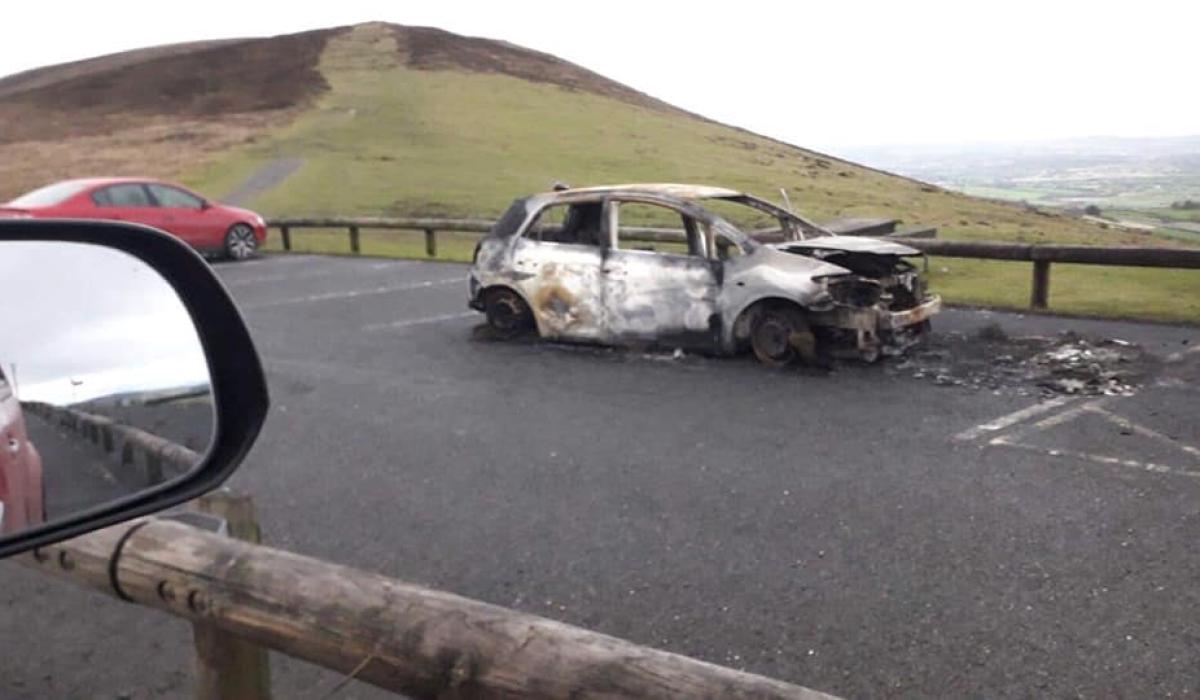 PICTURE 'A pure disgrace,' councillor outraged over car burnt out on