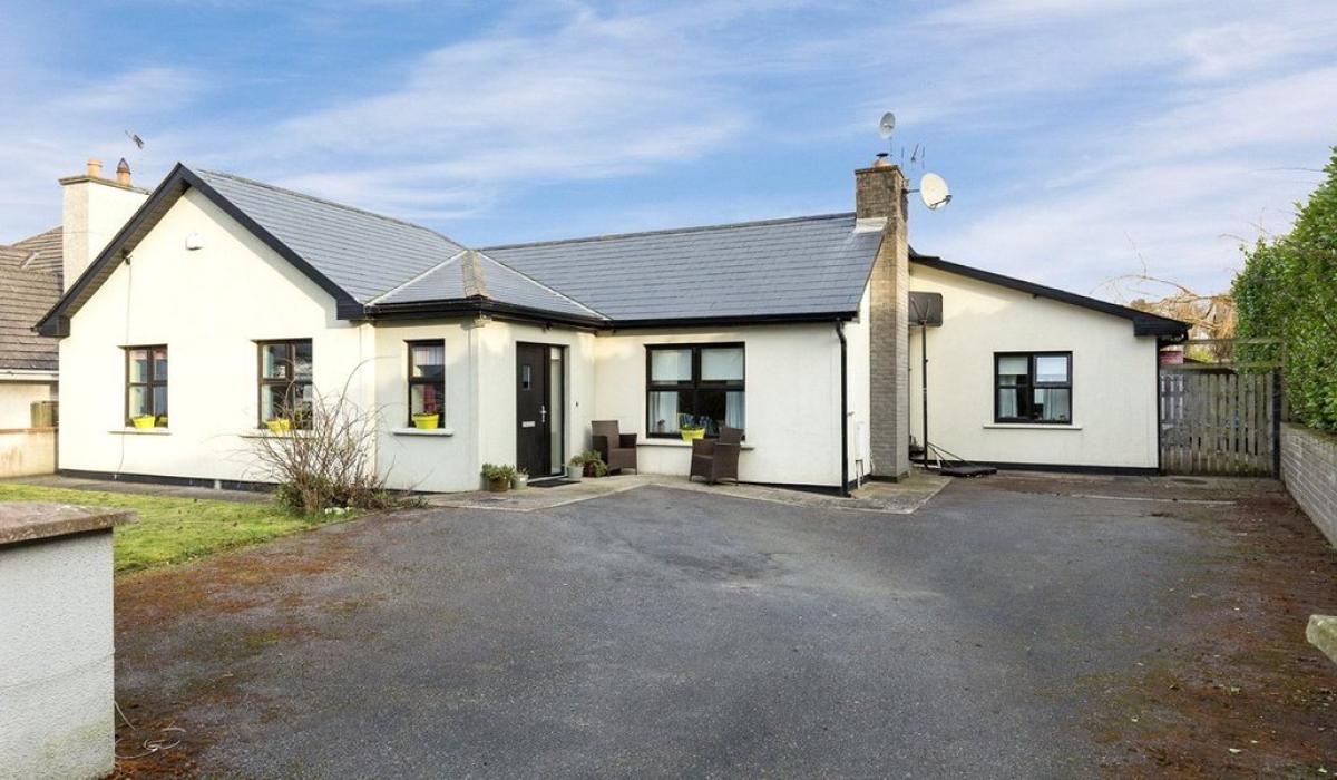 Fourbedroom bungalow dating back to 1980 on sale in Carlow Town for