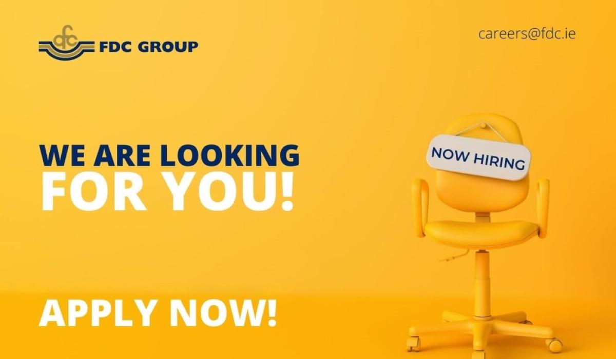 FDC Group is now hiring in its New Ross office Carlow Live