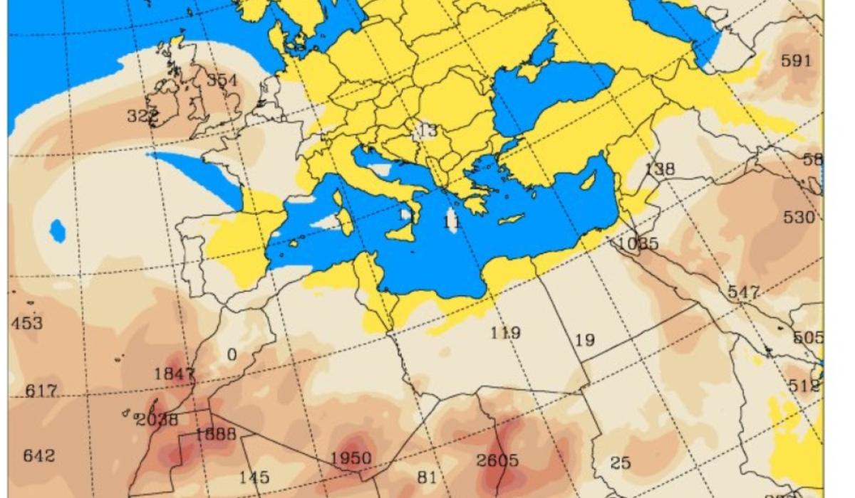 Saharan dust brings bizarre warmth to Ireland before temperature uturn