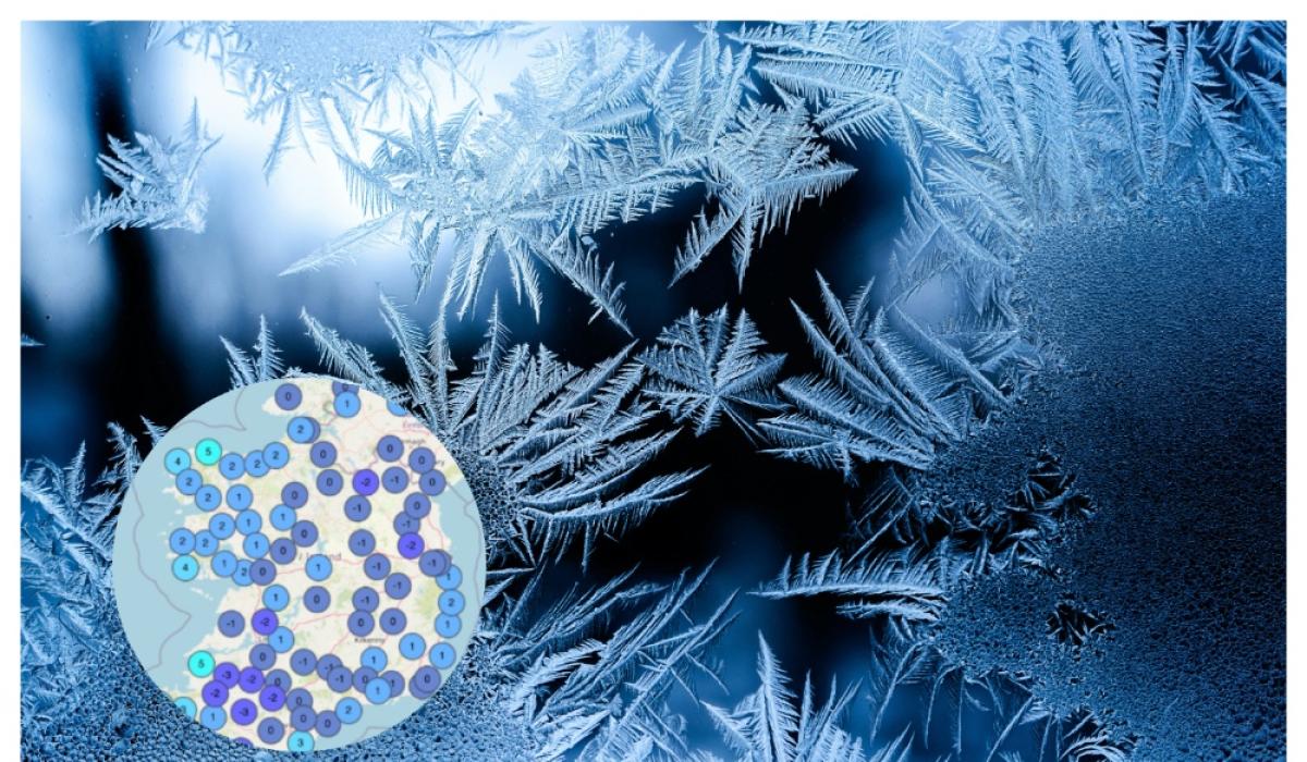 Carlow hit with dangerous ice warnings as temperatures set to plunge below freezing
