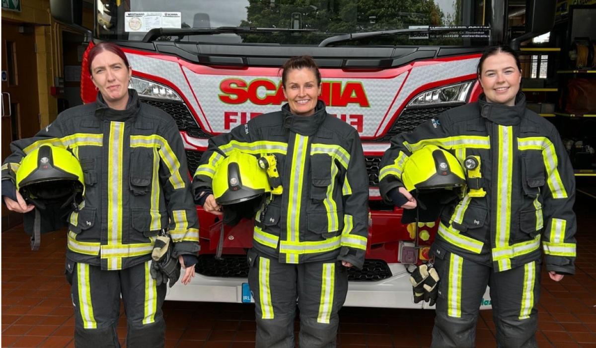Meet Geraldine, Madeline and Tegan; the first women to join Carlow fire stations