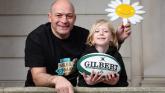 Irish rugby legend calls on businesses in&nbsp;Carlow&nbsp;to walk for children with cancer
