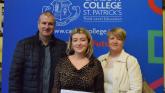 'Well-deserved'- Young woman proudly receives &euro;500 Carlow College scholarship