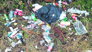 Increase in funding to prevent fly-tipping in Carlow which includes surveillance using drones