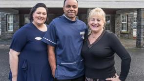 PICTURE: Nurse hailed a hero for miracle life-saving actions on Leighlinbridge man 