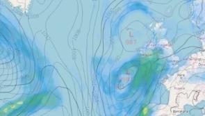 Carlow at risk of spot flooding in coming days as Met Éireann tweets weather forecast clip 