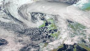 Wow! Satellite picture shows the size of Storm Jorge as it passed over Ireland on Saturday 