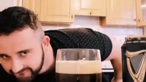 WATCH: Lad from Ireland recreates hilarious Guinness ad during Covid-19 lockdown