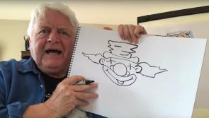 WATCH: Iconic Irish artist Don Conroy launches 'Draw with Don' Youtube channel