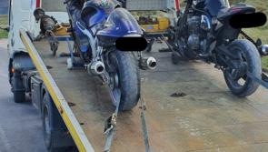 Garda&iacute; seize two motorcycles after drivers were on non-essential journeys during lockdown