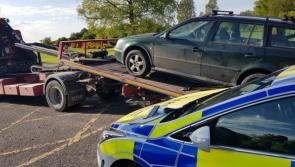 PICTURE: Gardaí impound a car uninsured and out of tax by over 200 days in Ireland 