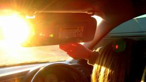 WARNING: Carlow motorists! Safety message over sun glare and risks to road users 