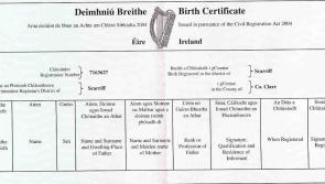 Carlow people can now use new online facility to register births and deaths