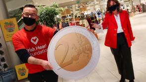 Carlow shoppers asked to support Irish Heart Foundation's Valentine fundraising drive