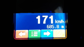 Motorist faces prosecution for driving dangerously at 171kph in a 100kph zone