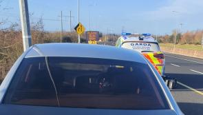 Motorist caught on M9 driving at crazy speed during Storm Barra