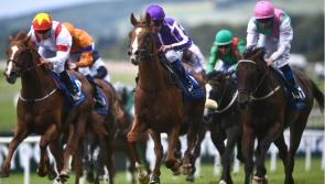 Donnacha in the first and Aidan in the second, the O'Brien's strong start to Curragh day three