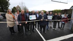 Delight as new car park is opened in Carlow village