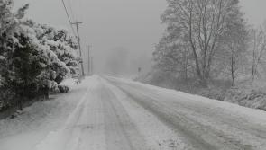 Freezing conditions to continue in Carlow with showers and  'difficult' driving conditions forecast