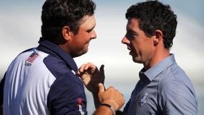 GOLF: Rory McIlroy joint leader alongside Patrick Reed at Dubai Desert Classic