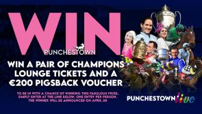 WIN: A pair of Punchestown Festival Champions Lounge tickets and a €200 Pigsback voucher!