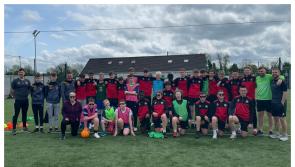 Carlow's Kennedy Cup team take on Portlaoise's visually impaired team