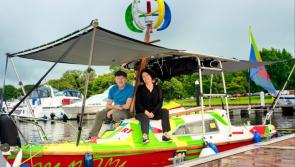 Carlow Town Park: Artists Eco Showboat docks in Carlow to spark climate discussions