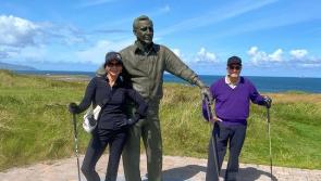 Hollywood A-listers tee it up in style during short visit to Ireland
