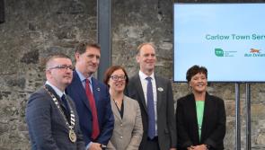 IN PICTURES: Minister for Transport Eamon Ryan launches new Carlow Town Bus Service