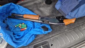 Gun and ammunition seized after suspect was caught trying to run away from gardaí