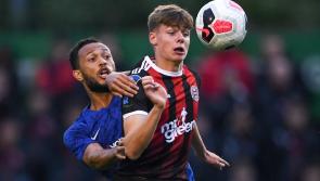 Photo of Evan Ferguson playing against Chelsea at 14 confirming his superstar destiny