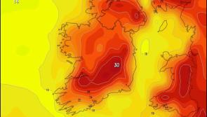 Midlands could hit 31C on Friday and break records amid Met Éireann heat warning