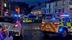 Gardaí rush to scene as car crashes through pub outdoor seating area in Donegal