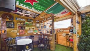 This beautiful five-bed family home in Carlow is complete with outdoor home bar